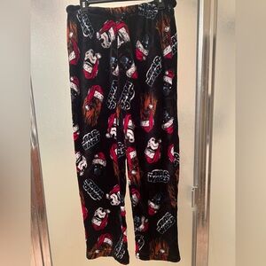 Men’s Medium Star Wars Christmas Pajama Bottoms